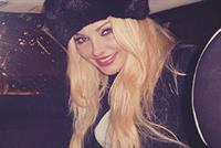 بالصور-ميريام كلينك تستغل العاصفة الثلجية بالتقاط صور مثيرة