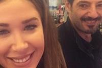 بالصورة-هذا ما جمع سابين وعادل كرم.. 