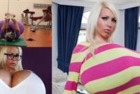 بالصور: صاحبة أكبر نهدين اصطناعيين بالعالم..