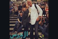 بالصورة: أحضان نانسي وزوجها في شوارع روما!