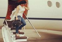 بالصورة: هكذا وصلت هيفاء الى بيروت