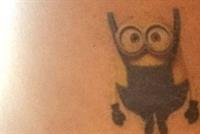  بالصورة: ديفيد بيكهام يضع وشماً من أجل إبنته 