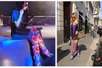 مايا دياب وهيفاء وهبي تنتعلان الحذاء نفسه