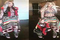 مايا دياب تطل على جمهورها بأغرب الأزياء