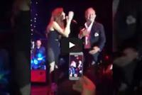  بالفيديو - أثرى رجل مصري يرقص مع نانسي عجرم! 