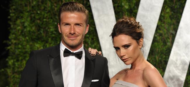 بالصور: ديفيد بيكهام يدعم زوجته في مسيرتها المهنية