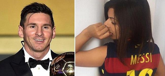 عارضة أزياء تُصرّ على التحرّش بميسي