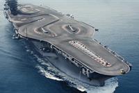 فيديو مذهل: بي ام دبليو M4 تفحط على ظهر حاملة طائرات