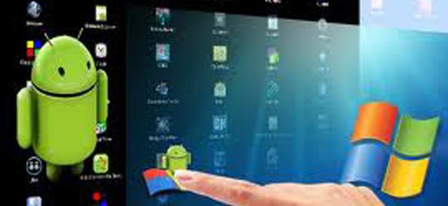 هاتف جديد بنظامي ويندوز وأندرويد 