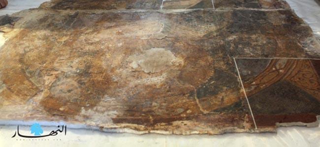 انتهاء ترميم جدارية السيدة العذراء في المتحف 