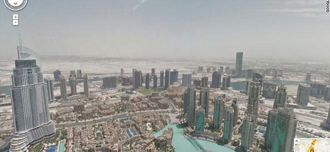 بالصور: غوغل تتيح الدخول الى برج خليفة من خلال تقنية ستريت فيو