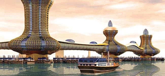 مدينة علاء الدين أبراجٌ بتصاميم خيالية