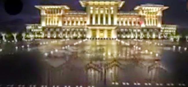 سرايا اردوغان 1000 غرف والاف الاشجار المستوردة