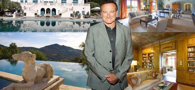 تملك أحد عقارات روبين وليامز مقابل.. 25 مليون دولار