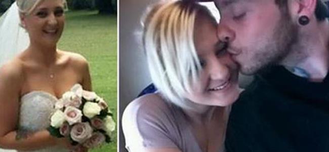 فشل في خلع فستان عروسه فأبرحها ضرباً