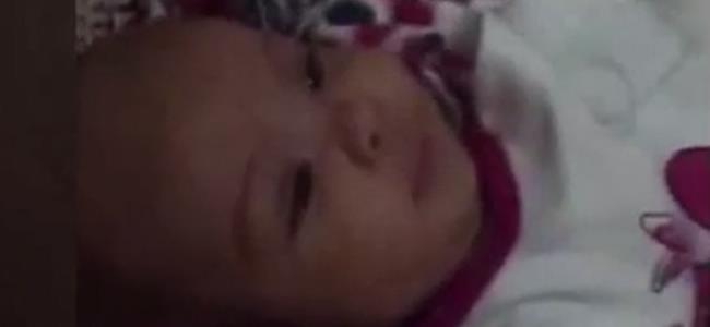 بالفيديو: ابنة الـ 7 أسابيع تتكلّم!