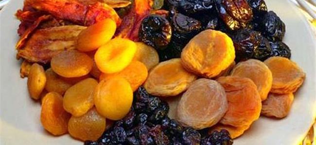 حذار الفاكهة المجففة...