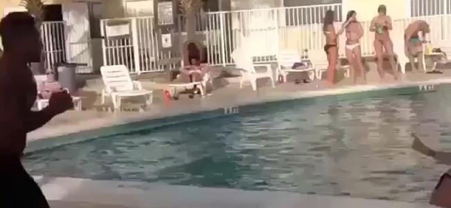 بالفيديو: هذا ما حصل في المسبح