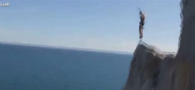  بالفيديو: القفزة الأخيرة التي خطفت حياته