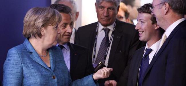  ميركل تحرج زوكربيرغ بسبب العنصرية في 