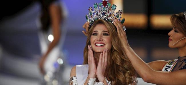  مريم حبش سورية الأصل تتوج ملكة جمال فنزويلا!