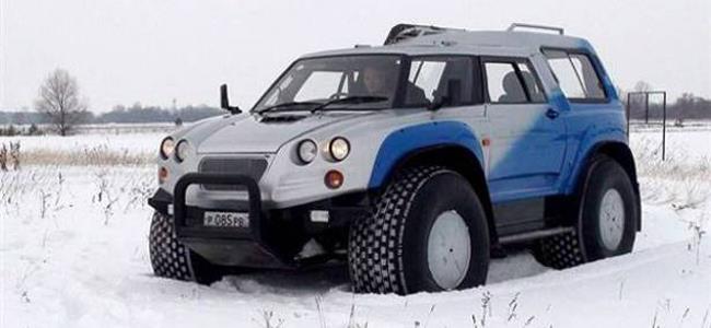 بالفيديو ... أقوى عربة برمائية تجارية في العالم روسية الصنع