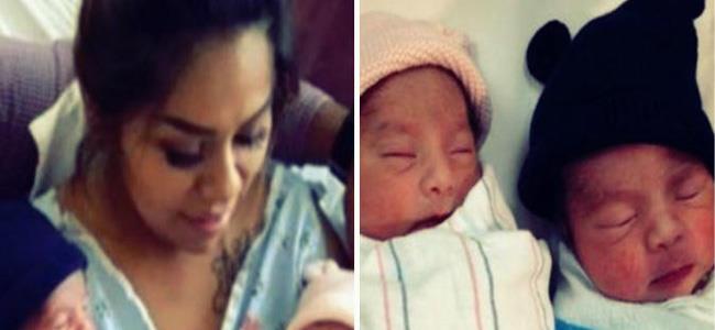  ولادة توأمين في عامين مختلفين 