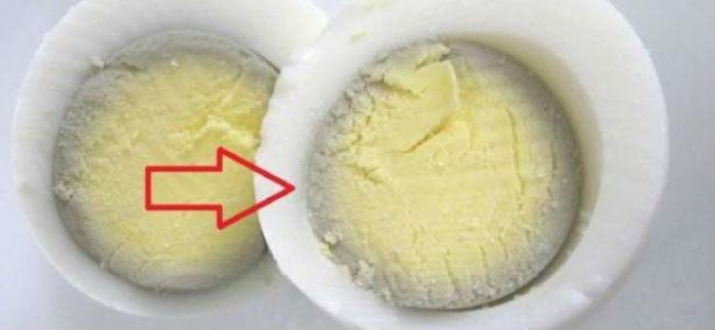 ماذا تعني هذه الدائرة الخضراء حول البيض؟