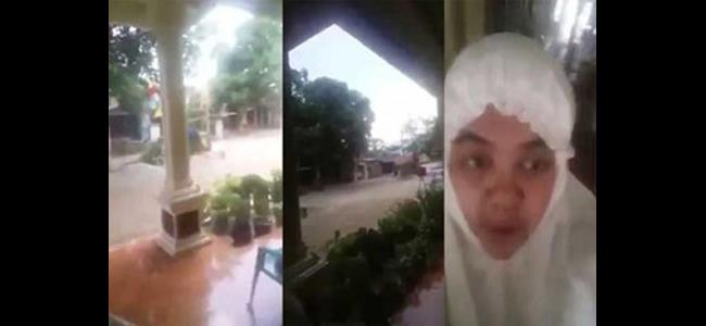 بالفيديو.. خادمة تصور المنزل الذي بنته من رواتبها وترسله إلى كفيلها! 