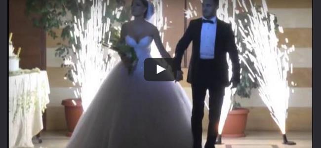 شاهد.. رقصة عريس لبناني تثير جنون الحاضرين! 