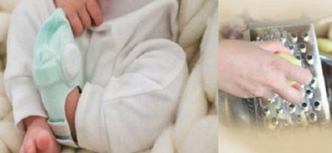  ماذا يحصل إذا وضعتم برش البطاطا في جوارب أطفالكم؟