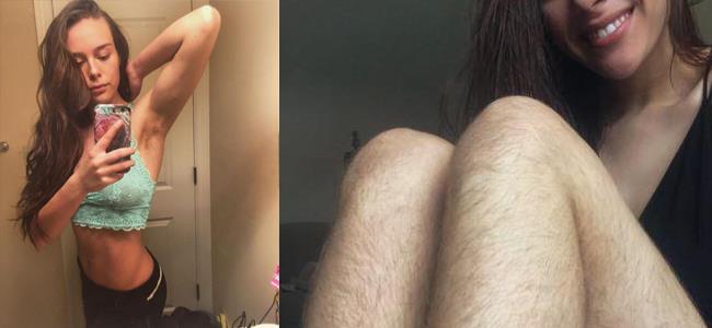  امتنعت عن إزالة شعر جسدها... فماذا حصل بعد سنة؟