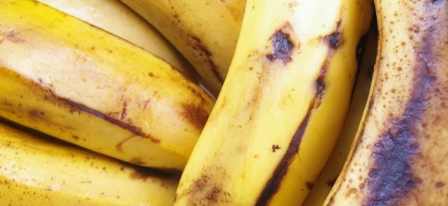 فوائد البقع الداكنة على قشر الموز