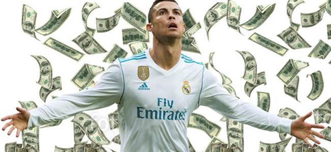  عن الثروة الضخمة لكريستيانو رونالدو