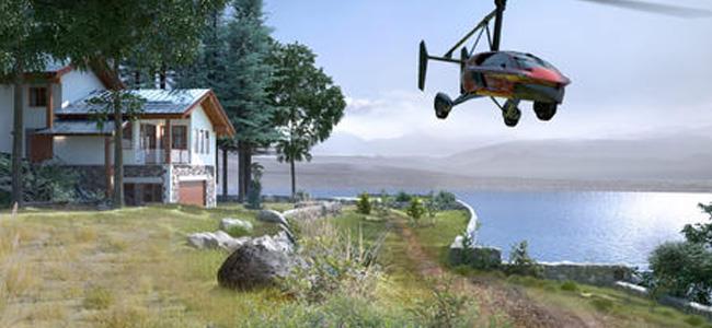 أول سيارة طائرة في العالم