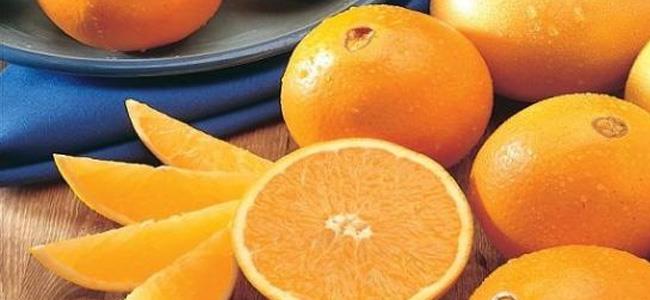 البرتقال يحرق الدهون