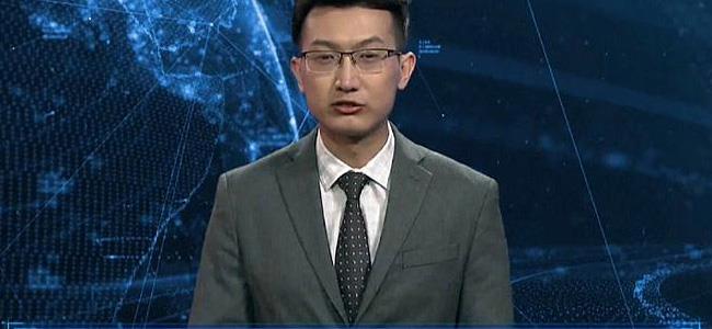 اختراع مذيع أخبار آلي في الصين