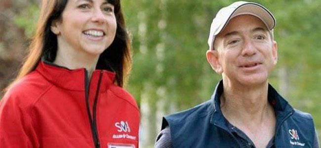 طليقة رئيس أمازون ستتخلى عن نصف ثروتها