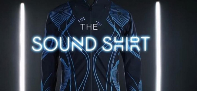 قميص ذكي يساعد الصمّ بالاستمتاع بالموسيقى