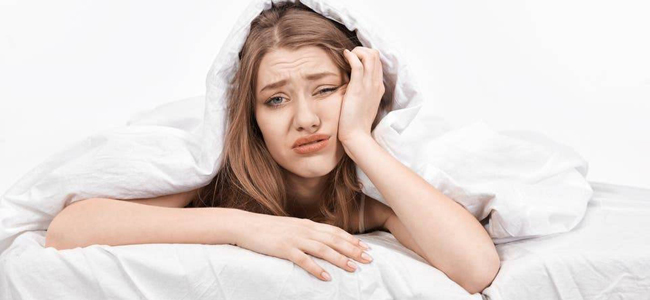 هذا ما يفعله النوم القليل بالنساء!‏