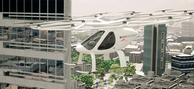 تاكسي دبي الجوي في الخدمة خلال 3 سنوات