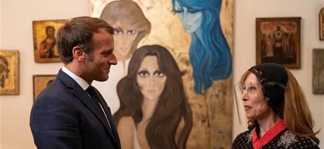  ماكرون سأل فيروز إذا ستغنّي من جديد ... إليكم إجابتها