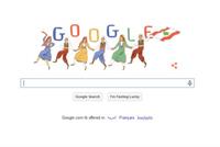 غوغل يحتفل بعيد الاستقلال
