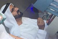 الشيخ محمد بن راشد آل مكتوم في أحد مطاعم دبي من دون حراسة