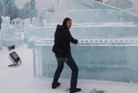 بالصور.. مدينة صينية مبنية من الثلج!