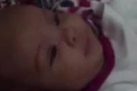 بالفيديو: ابنة الـ 7 أسابيع تتكلّم!