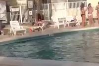بالفيديو: هذا ما حصل في المسبح
