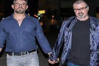 الباباراتزي ترصد جورج مايكل مع حبيبه اللبناني