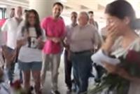 بالفيديو: قصّة حبّ في مطار بيروت