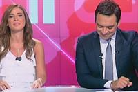 بالفيديو: نوبة من الضحك في استديو أخبار الـ Mtv 